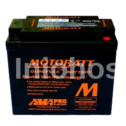 MBTX20UHD Motobatt 12V AGM Battery