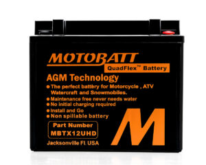 MBTX12UHD Motobatt 12V AGM Battery